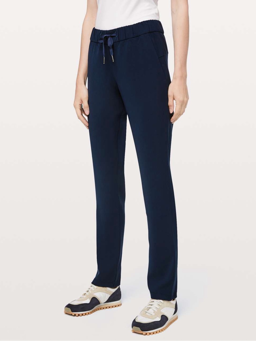 Lululemon On The Fly Pant *Woven Full Length 31" True Navy Size 0